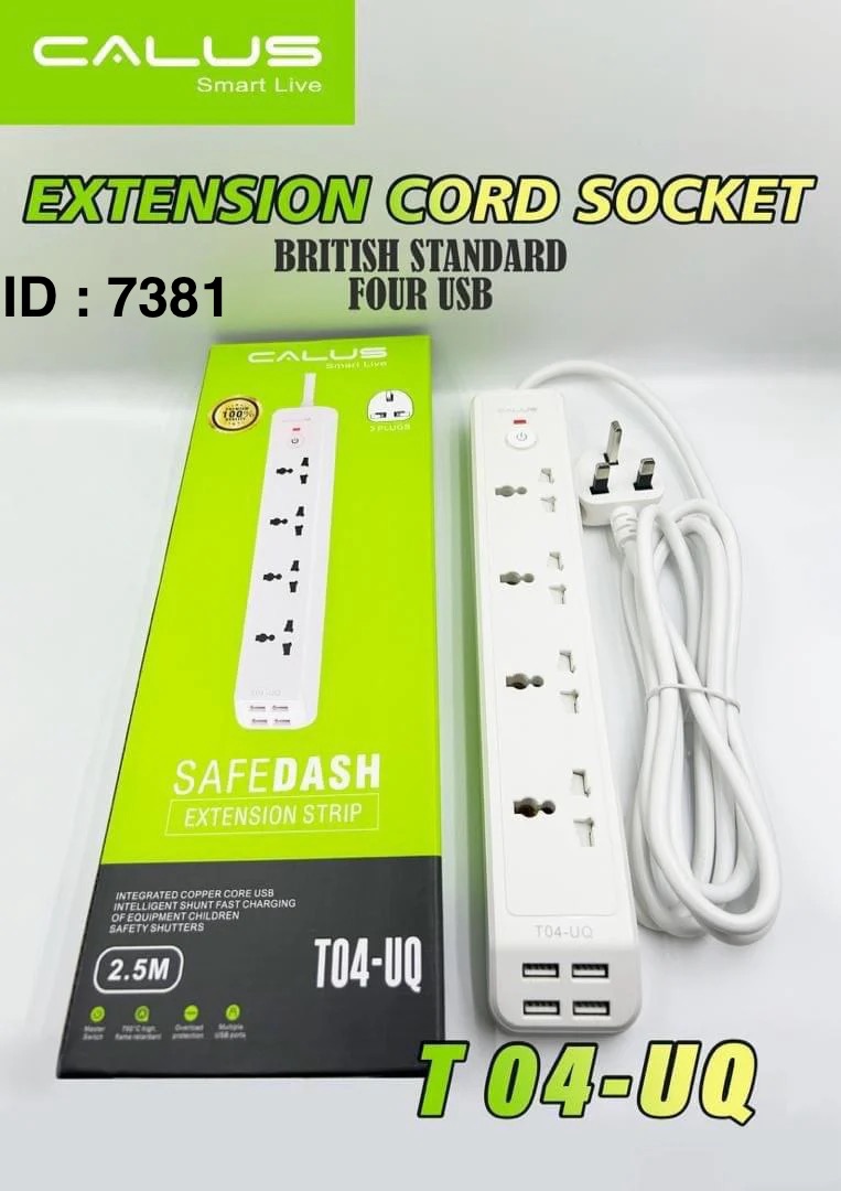 Multiprise d'extension "SAFEDASH"