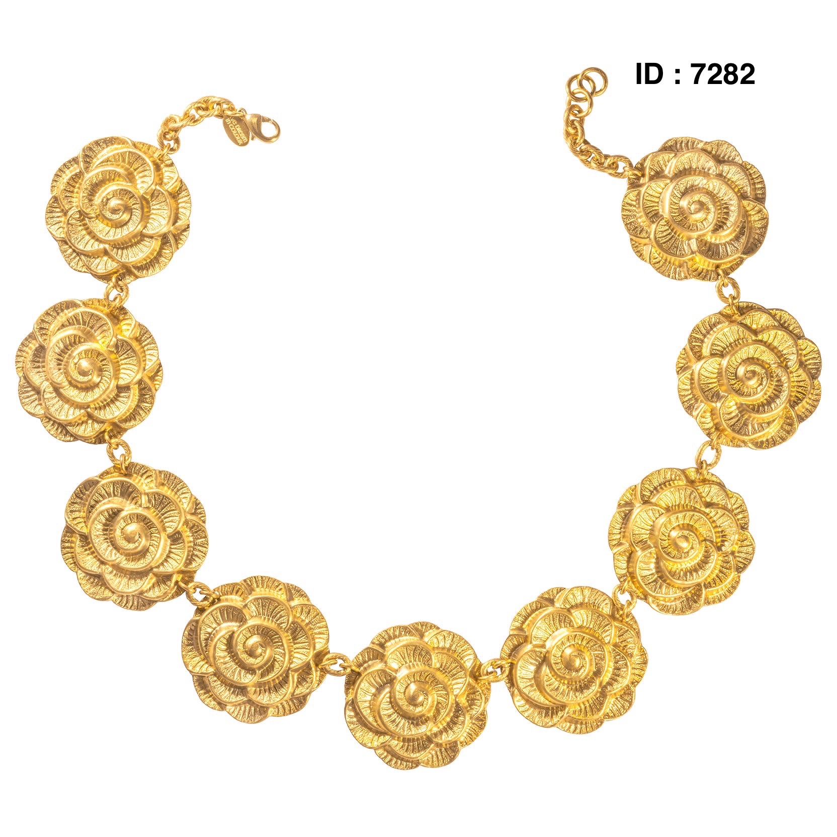 Ensemble de Bijoux Collier doré