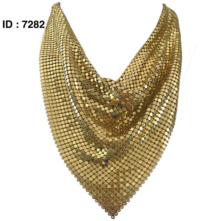 Ensemble de Collier style foulard